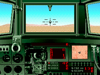Super Battletank War in the Gulf screenshot 3 for Sega Genesis
